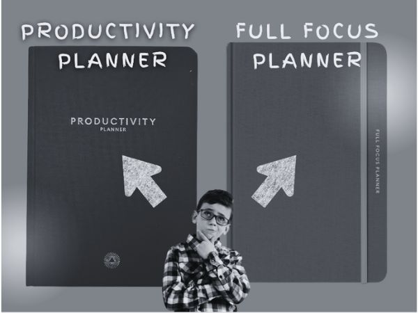 “Full Focus” Planner vs “Intelligent Change” Productivity Planner