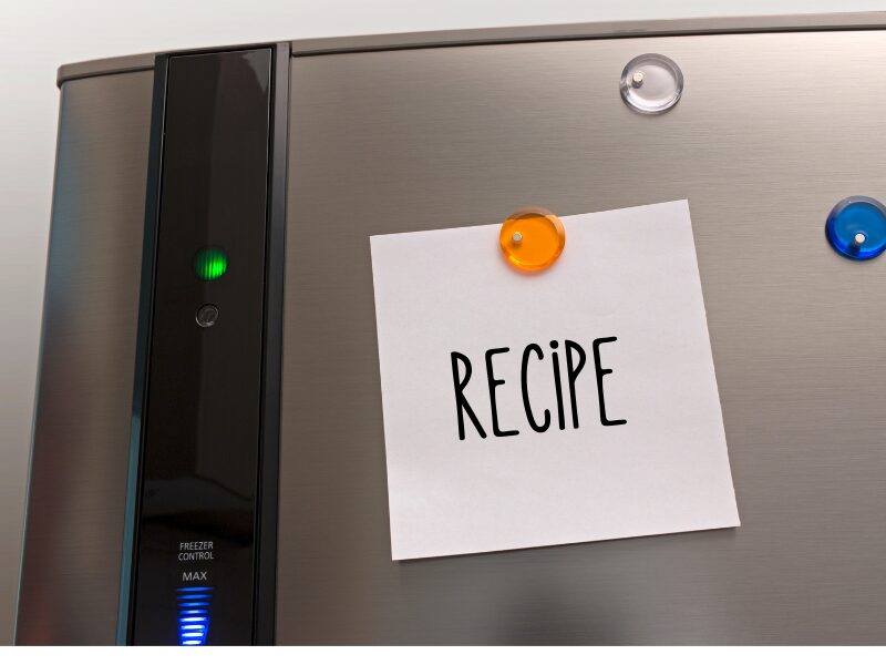 How_To_Simplify_Cooking_Reipie_On_Fridge