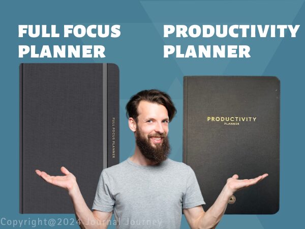 Full Focus Planner vs Intelligent Change Productivity Planner